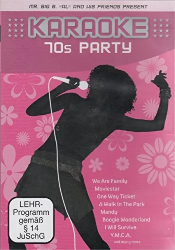 Karaoke 70s Party DVD Top-quality Free UK shipping