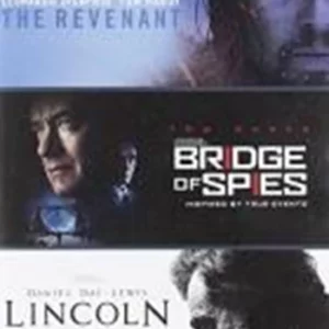 The Revenant / Lincoln / Bridge of Spies Tom Hanks 2017 New DVD Top-quality