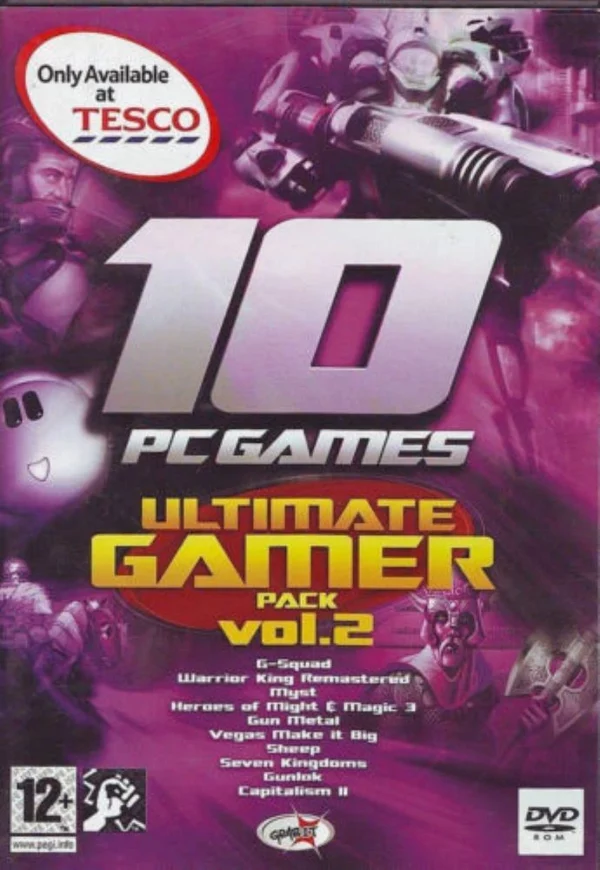 10 Ultimate Games Volume 2 2001 New DVD Top-quality Free UK shipping