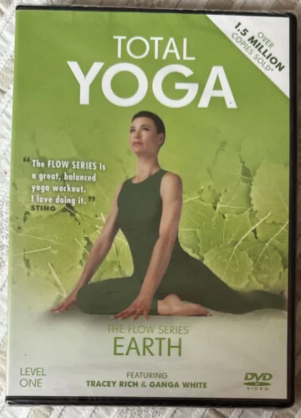 Total Yoga - The Flow Series Earth Tracey Rich 2009 New DVD Top-quality