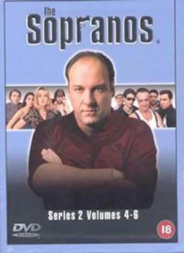 The Sopranos: Series 2 (Vols. 4-6) James Gandolfini 2000 DVD Top-quality