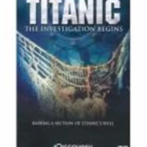 Titanic The Investigation Begins 2005 DVD Top-quality Free UK shipping