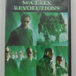 The Matrix Revolutions Keanu Reeves DVD Top-quality Free UK shipping