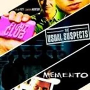 Fight Club/The Usual Suspects/Memento Brad Pitt 2006 DVD Top-quality