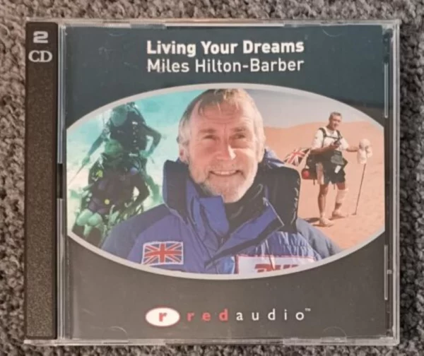 Living Your Dreams Miles Hilton-Barber New CD Top-quality Free UK shipping