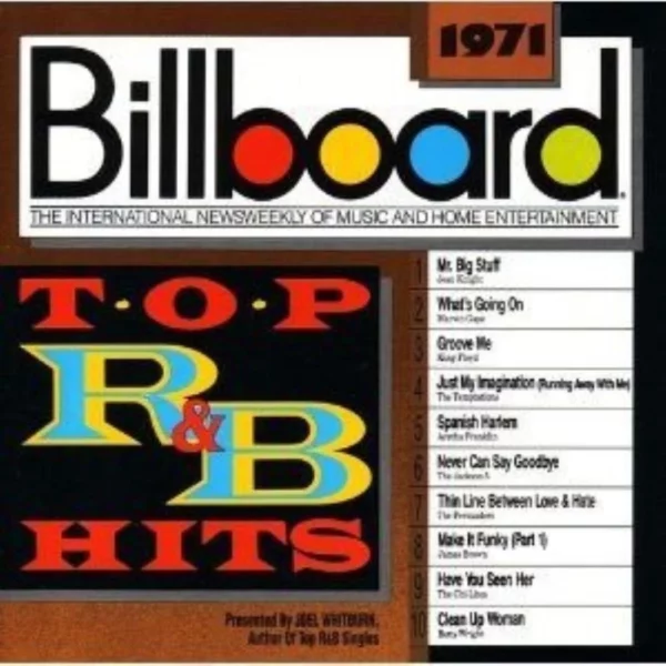 Billboard Top R&B Hits: 1971 Various Artists 1990 CD Top-quality