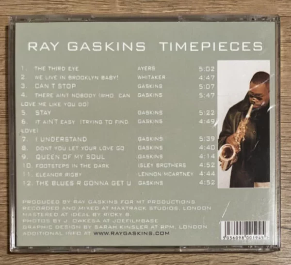 Time Pieces Ray Gaskins CD Top-quality Free UK shipping