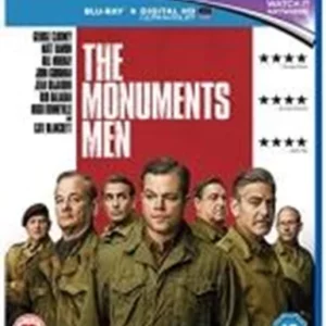 The Monuments Men George Clooney 2014 Blu-ray Top-quality Free UK shipping