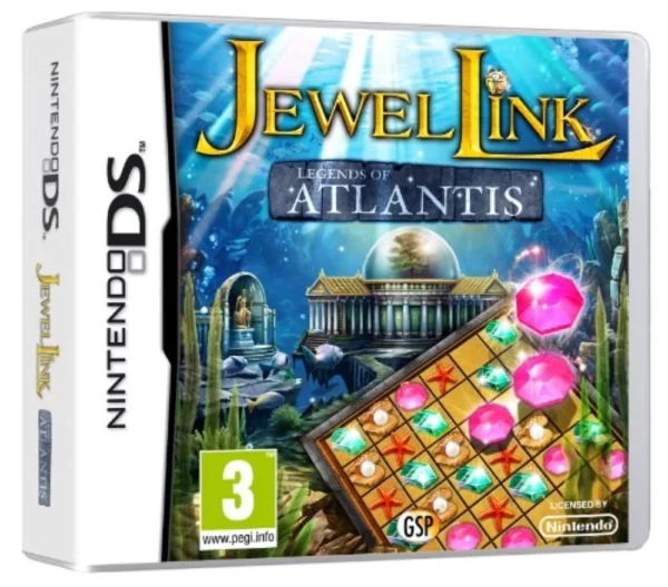 Jewel Link Legends of Atlantis Nintendo DS 2012 Top-quality Free UK shipping