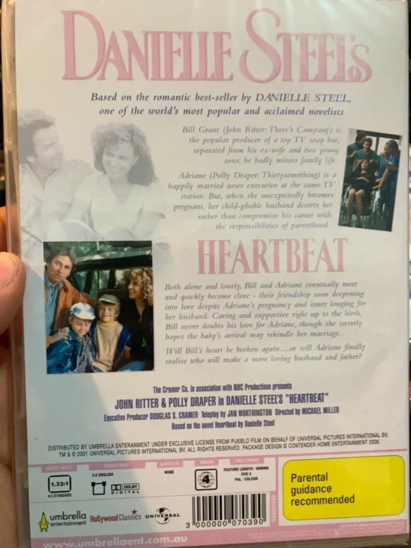 Heartbeat Polly Draper 2001 DVD Top-quality Free UK shipping