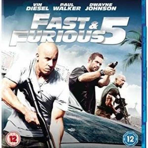 Fast & Furious 5 Dwayne Johnson 2011 Blu-ray Top-quality Free UK shipping