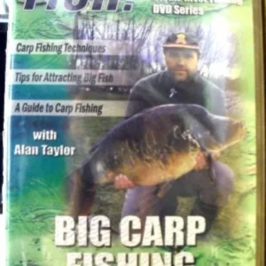 Fish! Big Carp Fishing Alan Taylor DVD Top-quality Free UK shipping