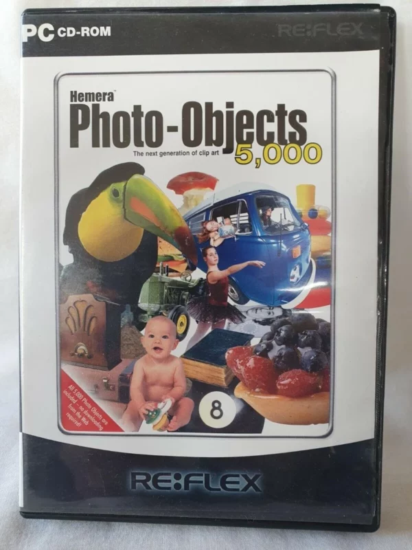 Photo-Objects 5,000 98/me/2000/xp New Top-quality Free UK shipping