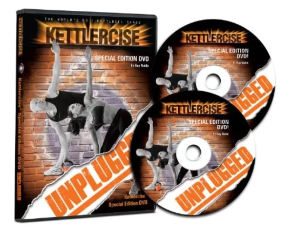 Kettlercise Unplugged - The World’s No#1 Guy Noble New DVD Top-quality