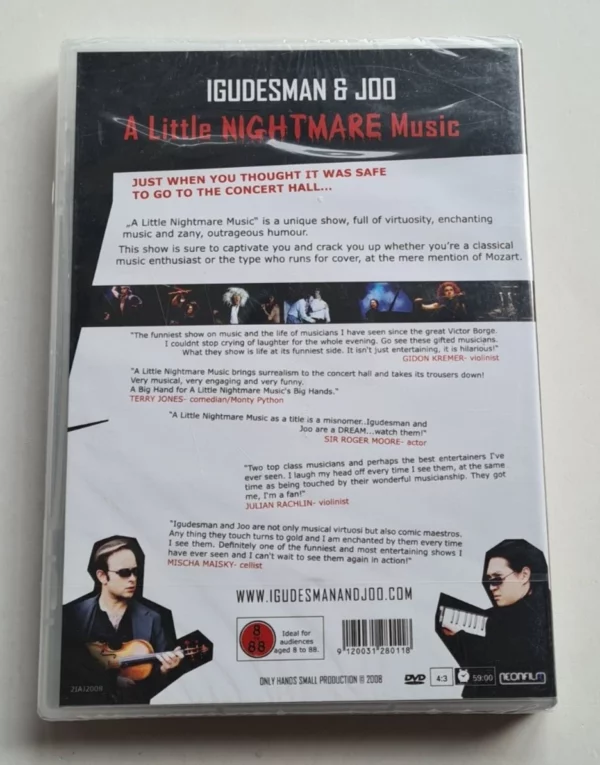 A Little Nightmare Music Richard Hyung-Ki Joo DVD Top-quality Free UK shipping