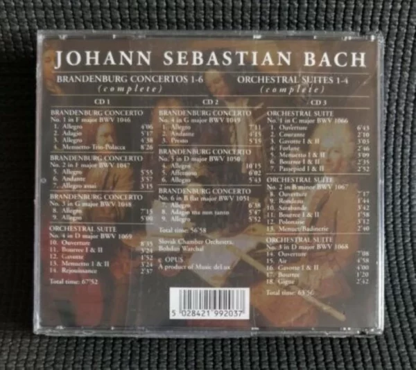 Bach,J.S.: Brandenburg Concert Various 2001 CD Top-quality Free UK shipping