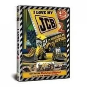 I LOVE MY JCB vol 2 Diggers in Action 2008 DVD Top-quality Free UK shipping