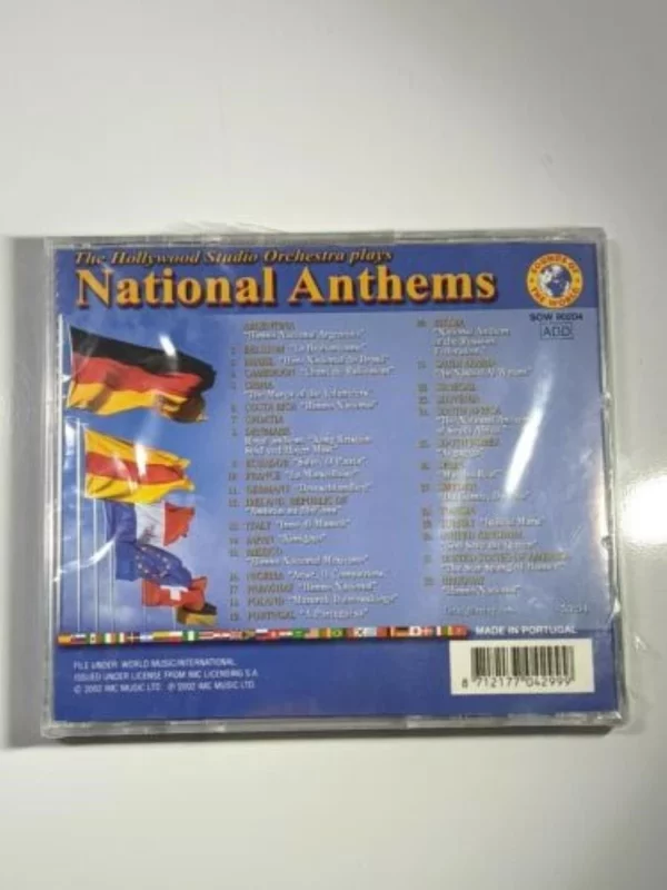 National Anthems Various Artists 2002 CD Top-quality Free UK shipping