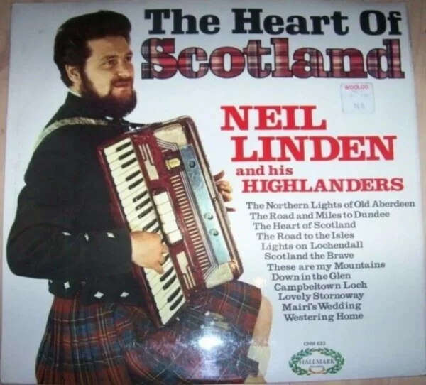 The Heart of Scotland Neil Linden 1969 Records Top-quality Free UK shipping