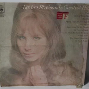 Barbra streisand's greatest hits Barbra streisand's 1970 Records Top-quality