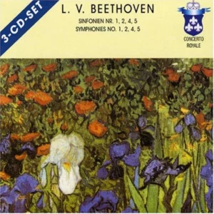 Beethoven: Symphonies 1,2,4 &5 Hamburg So 2001 CD Top-quality Free UK shipping