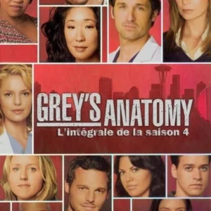 Grey's Anatomy , Season 4 DVD Top-quality Free UK shipping