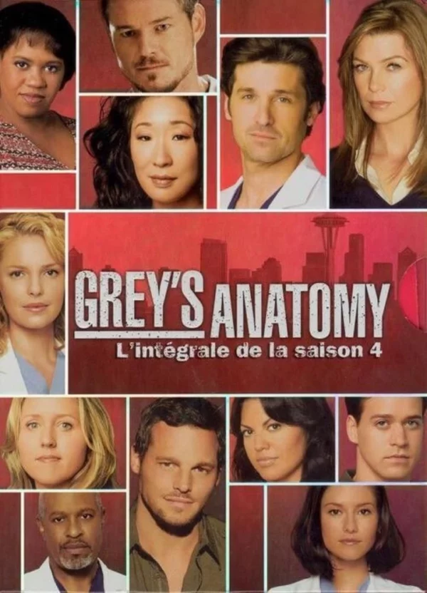 Grey's Anatomy , Season 4 DVD Top-quality Free UK shipping