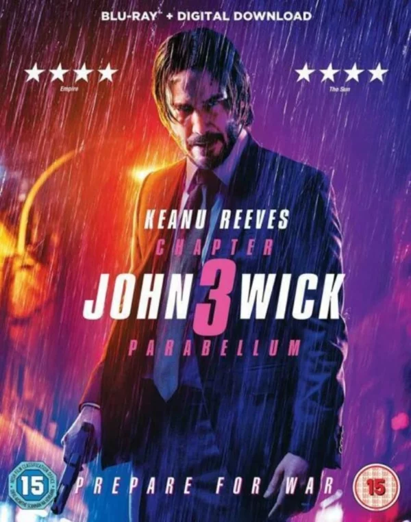 John Wick: Chapter 3 - Parabellum Keanu Reeves 2019 Blu-ray Top-quality