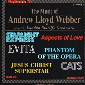 The Music Of Andrew Lloyd Webber - Volume 3 Andrew Lloyd Webber CD Top-quality