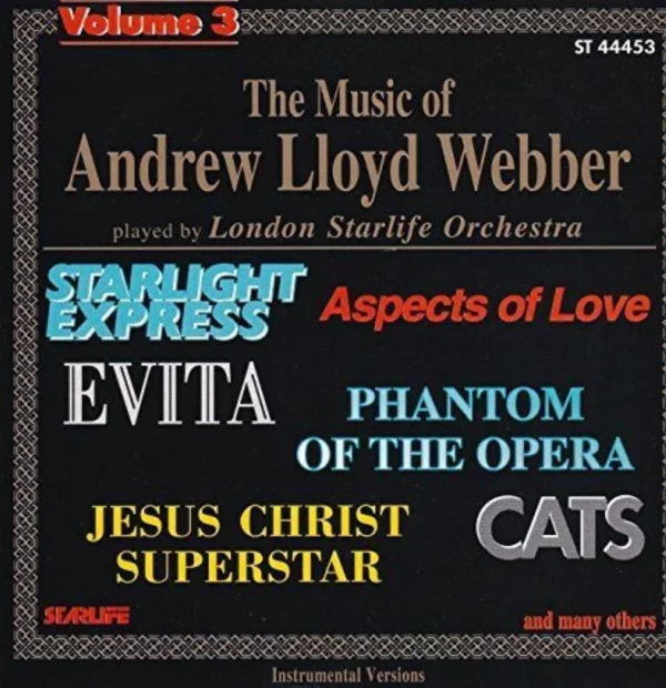 The Music Of Andrew Lloyd Webber - Volume 3 Andrew Lloyd Webber CD Top-quality