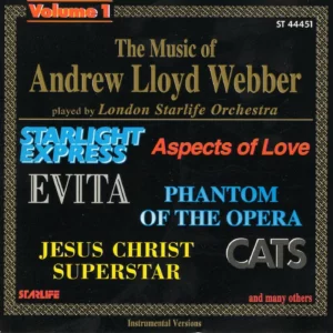 The Music Of Andrew Lloyd Webber Vol1 London Starlife Orchestra CD Top-quality