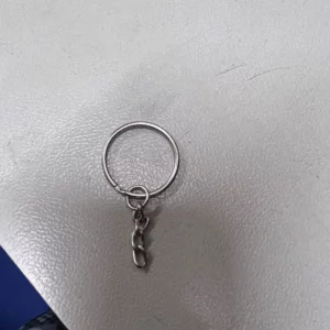 Split Ring With Chain And Screw Key Keyrings Keyring Keys Findings Clasp