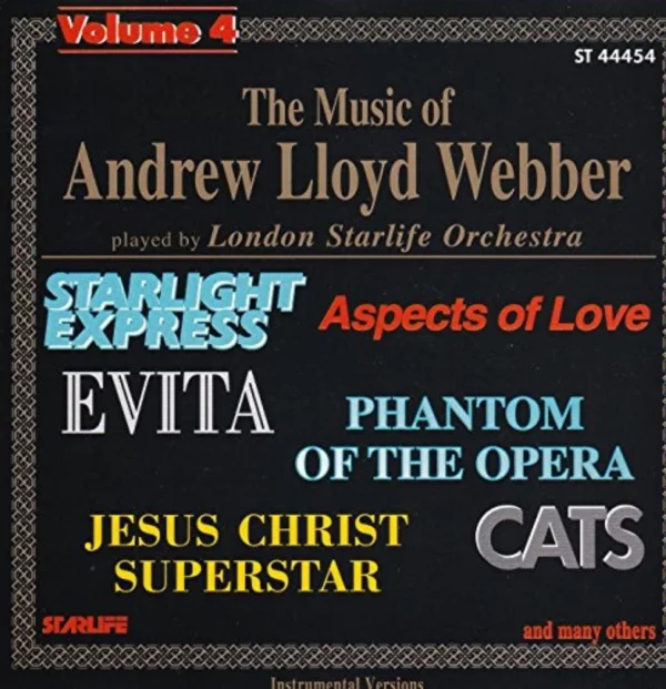 The Music Of Andrew Lloyd Webber Vol. 4 Andrew Lloyd Webber CD Top-quality