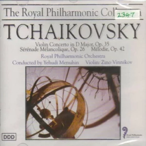 Tchaikovky's Violin Concerto in D Major, Op. 35. Serenade Melancolique, Op 26.