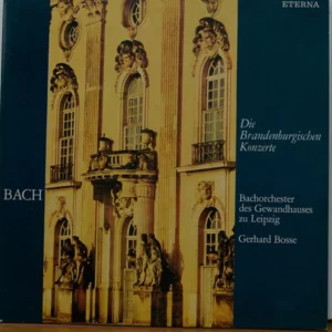 Bach The Brandenburg Concerts Gerhard Bosse Records Top-quality