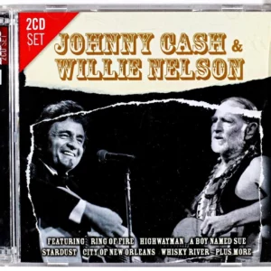 Cash Johnny & Willie Nelson Johnny Cash & Willie Nelson 2008 CD Top-quality