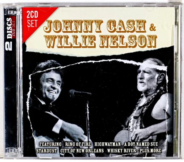 Cash Johnny & Willie Nelson Johnny Cash & Willie Nelson 2008 CD Top-quality