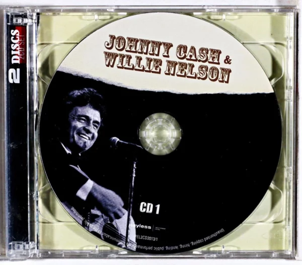 Cash Johnny & Willie Nelson Johnny Cash & Willie Nelson 2008 CD Top-quality