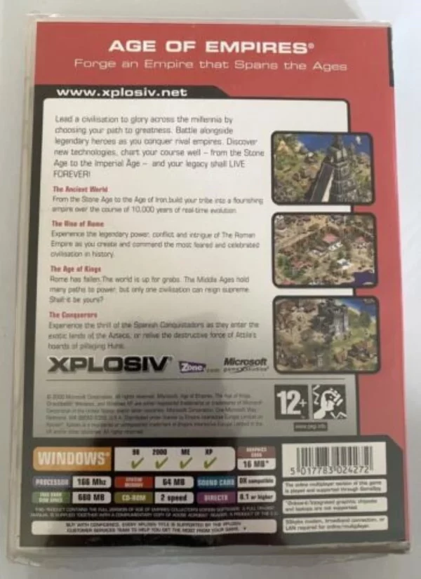 Age of Empires Windows XP 2006 Top-quality Free UK shipping