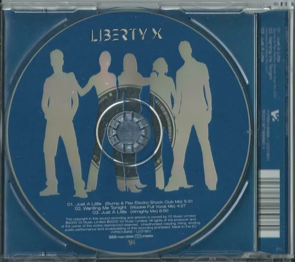 Just A Little Liberty X 2002 CD Top-quality Free UK shipping