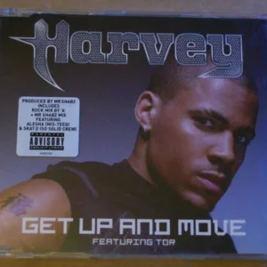 Get Up and Move Harvey 2002 CD Top-quality Free UK shipping