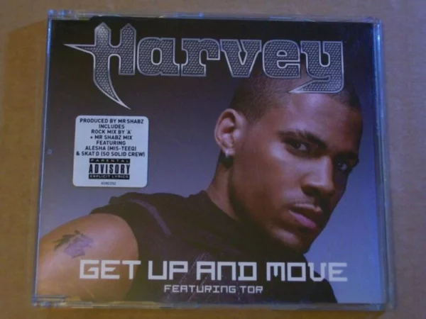 Get Up and Move Harvey 2002 CD Top-quality Free UK shipping