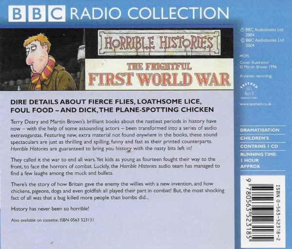 The Frightful First World War Baker, Nick 2004 CD Top-quality Free UK shipping