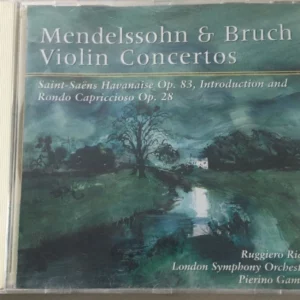 Mendelssohn & Bruch Violin Concertos 1997 CD Top-quality Free UK shipping