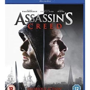 Assassin's Creed Michael Fassbender 2017 Blu-ray Top-quality Free UK shipping