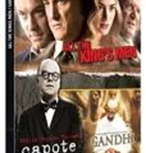 Capote / All the King's Men / Gandhi Philip Seymour Hoffman 2007 New DVD