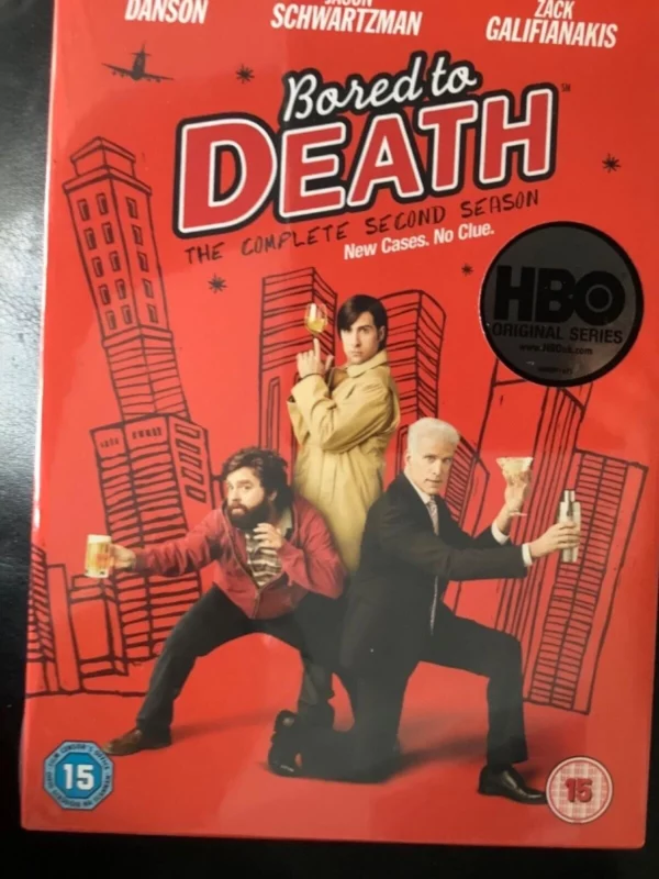 Bored To Death - Series 2 - Complete Jason Schwartzman 2012 New DVD Top-quality