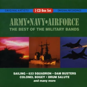 Army Navy Airforce: THE BEST OF THE MILITARY BANDS Various Artists 1996 CD