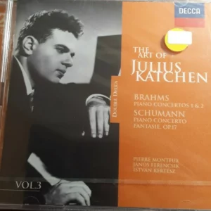 The Art of Julius Katchen: Volume 3 Brahms & Schumann Piano Concertos 2004 CD