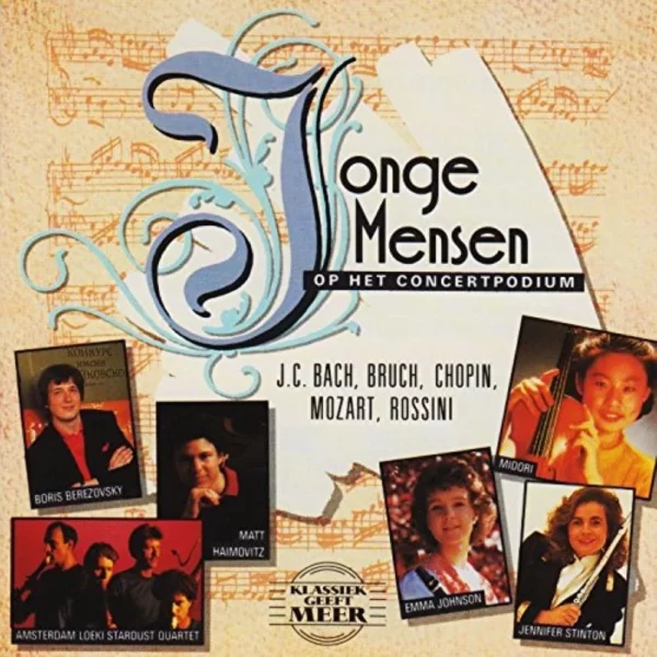 Jonge Mensen Op het cocertpodium Jonge Mensen 1991 CD Top-quality